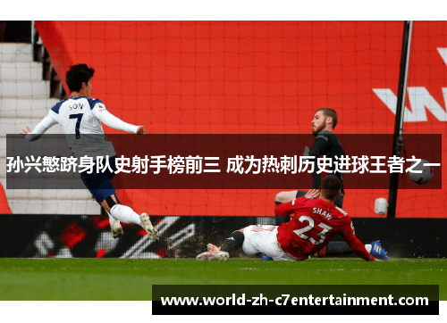 孙兴慜跻身队史射手榜前三 成为热刺历史进球王者之一